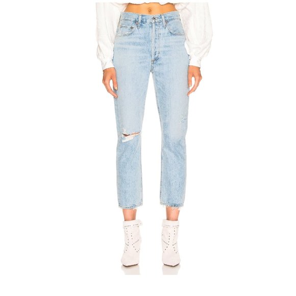 AGOLDE Riley Distressed Jean